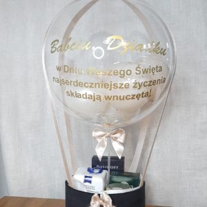 Zestaw box podarunkowy + balon