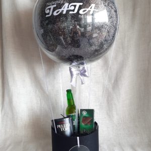 Zestaw Balon + box na Dzień Taty
